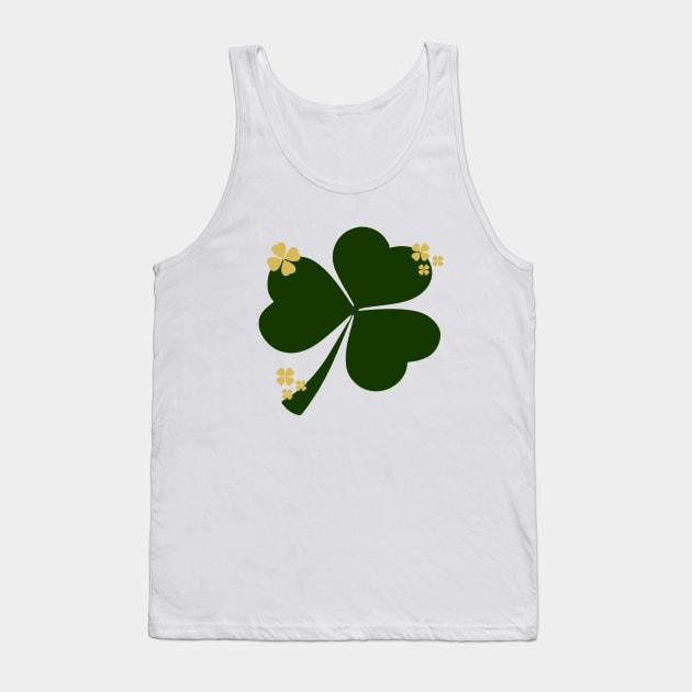 St Patricks Day: Irish Pride & Shamrock Celebration Tank Top by MEWRCH